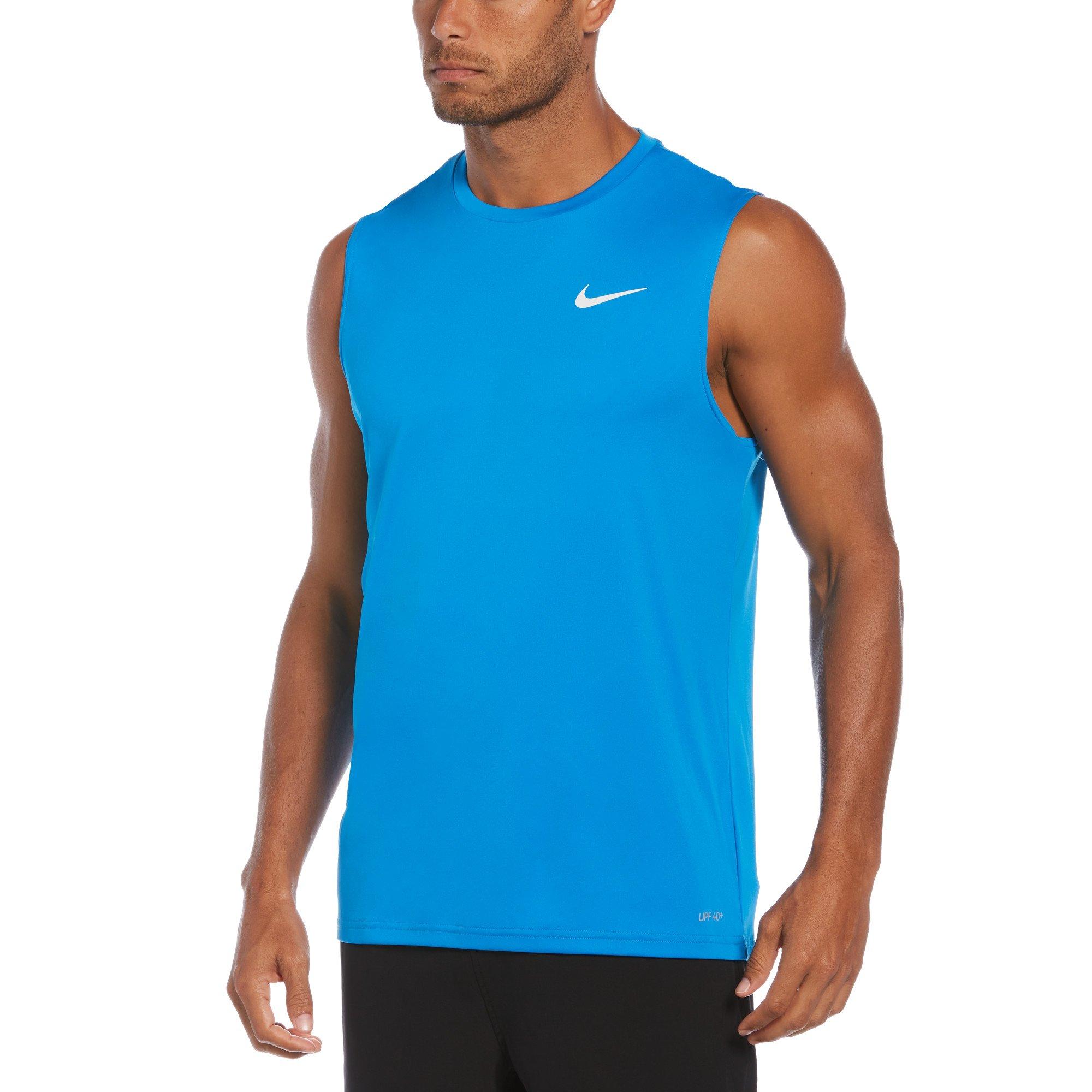 Nike sleeveless shop swim shirt